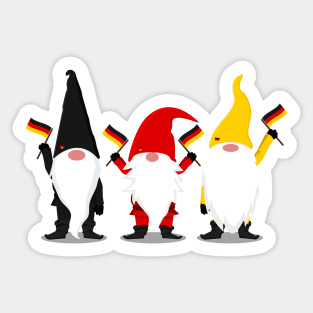 German Gnomes Sticker